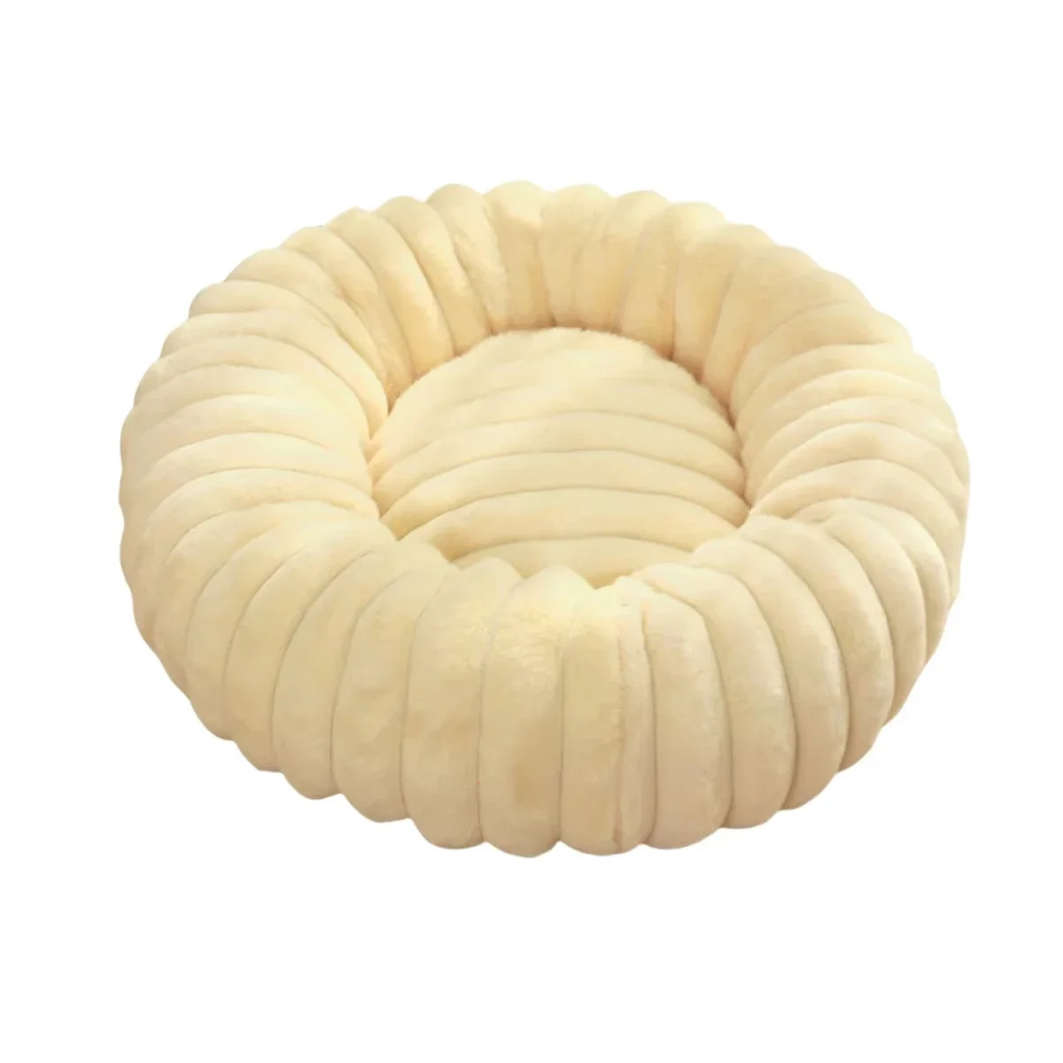 Lit Douillet en Forme de Donuts pour Petits et Chiens moyens